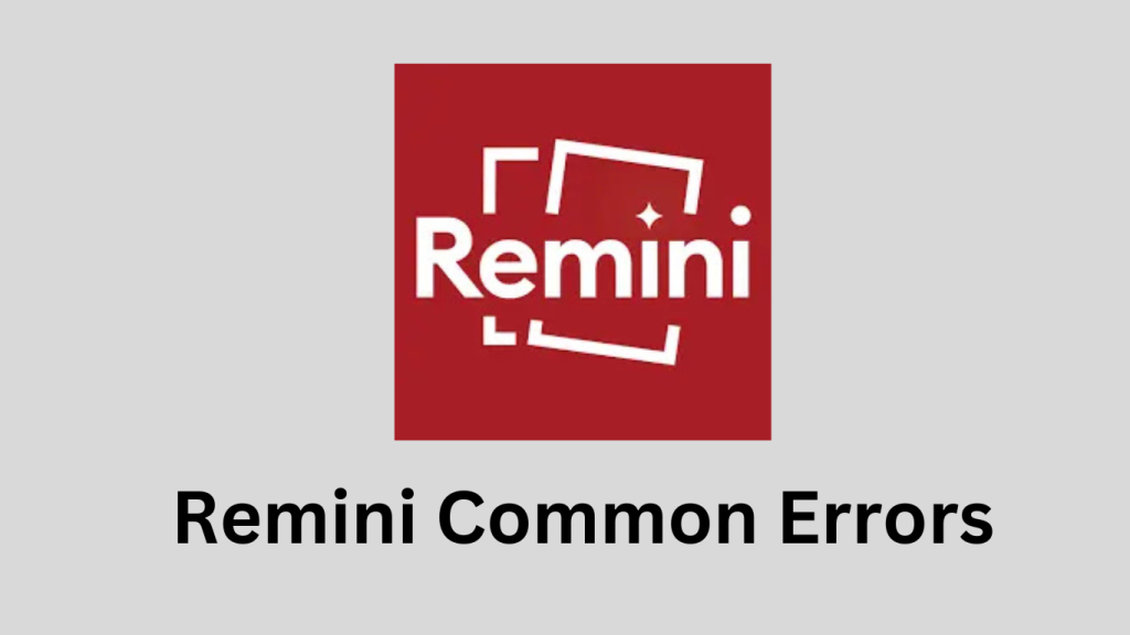 remini common errors